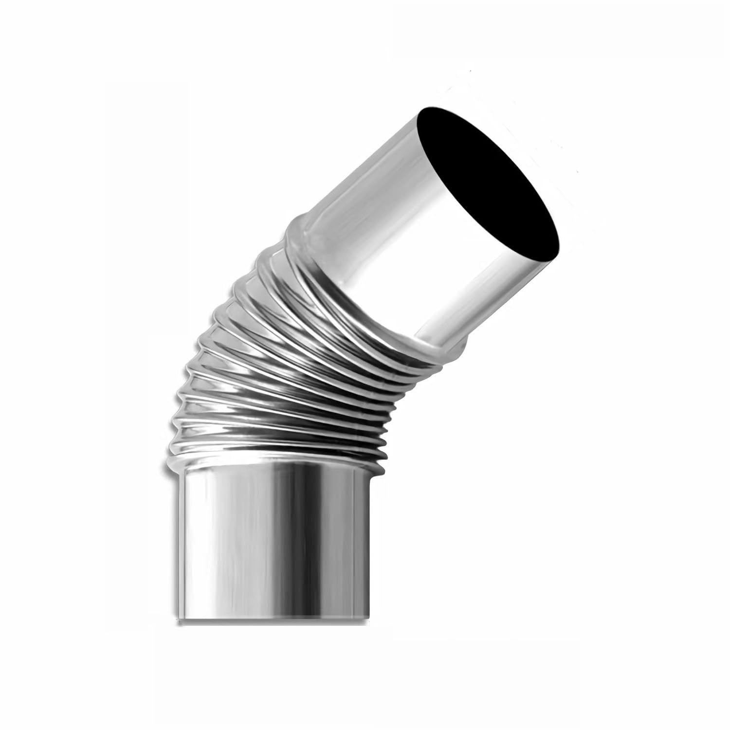 Amazon.co.jp: YILAKL曲管煙突 直径6cm 接続パイプ エルボ キャンプ用